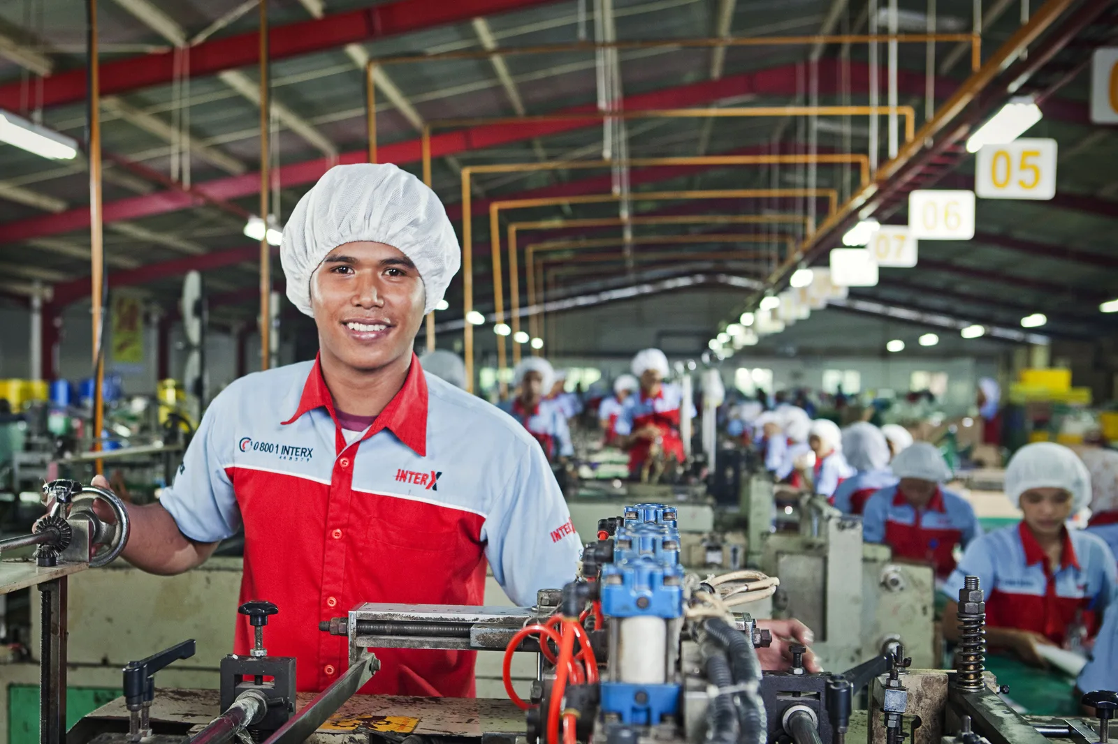 Production floor in Cikupa